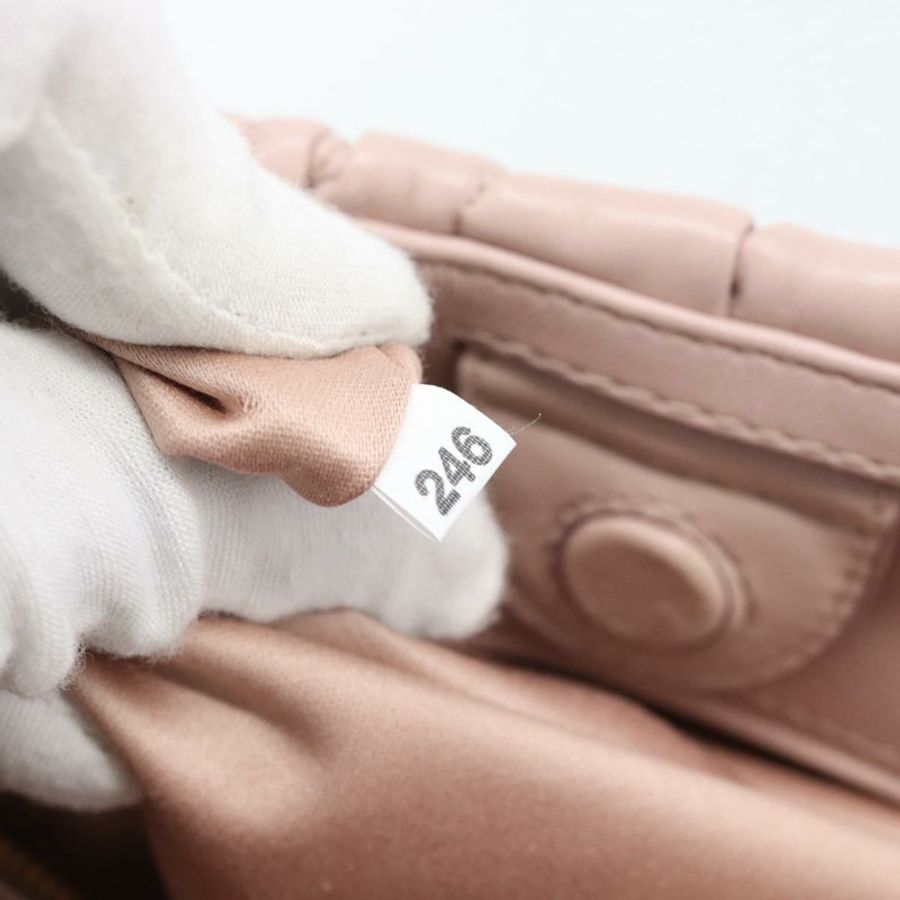 【日本直送】Miu Miu 手提包 皮革 兩用 粉紅金 5BG061 正品 am12025V-11