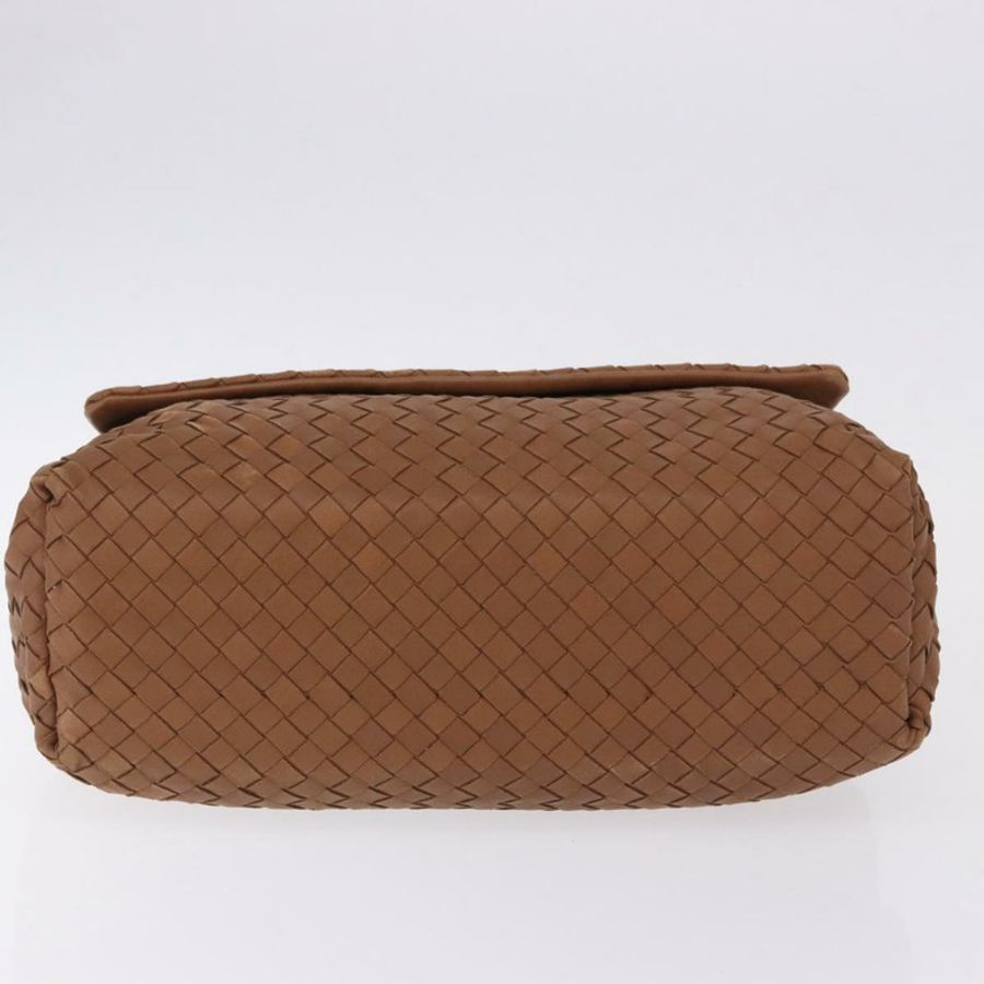【日本直送】BOTTEGA VENETA INTRECCIATO 手袋 皮革 棕色 金色 正品 191079V-5