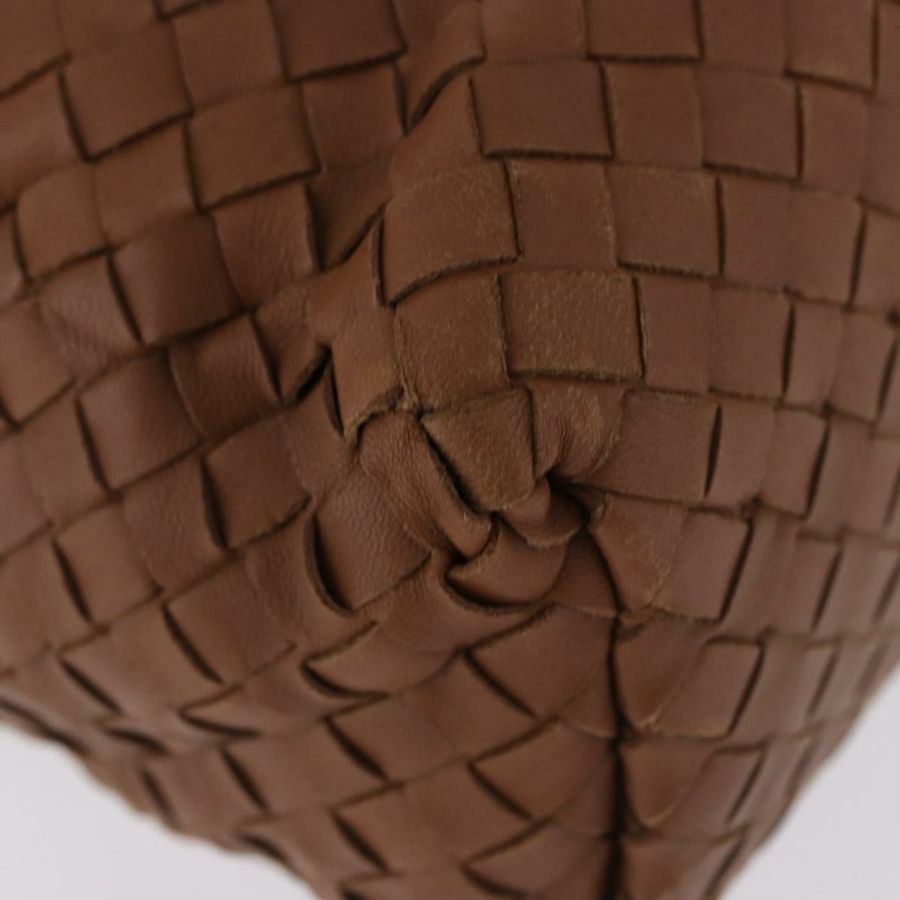 【日本直送】BOTTEGA VENETA INTRECCIATO 手袋 皮革 棕色 金色 正品 191079V-16