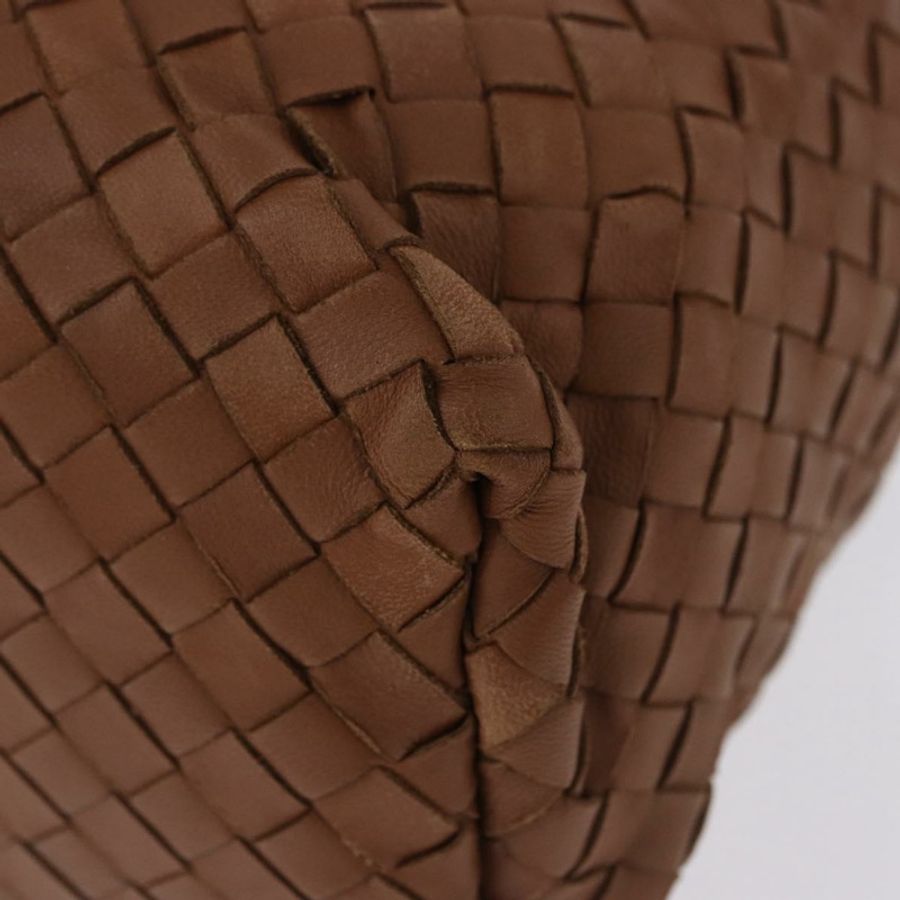 【日本直送】BOTTEGA VENETA INTRECCIATO 手袋 皮革 棕色 金色 正品 191079V-17