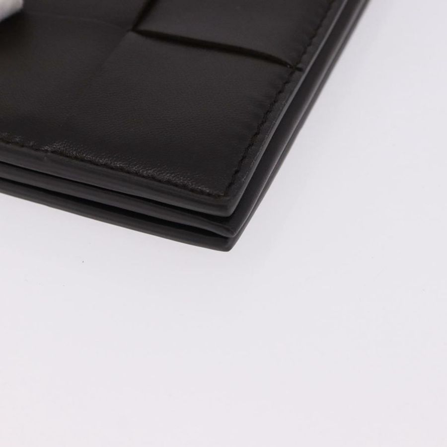 【日本直送】BOTTEGA VENETA MAXI INTRECCIATO 手拿包皮革深棕金色正品 ki6767M-6