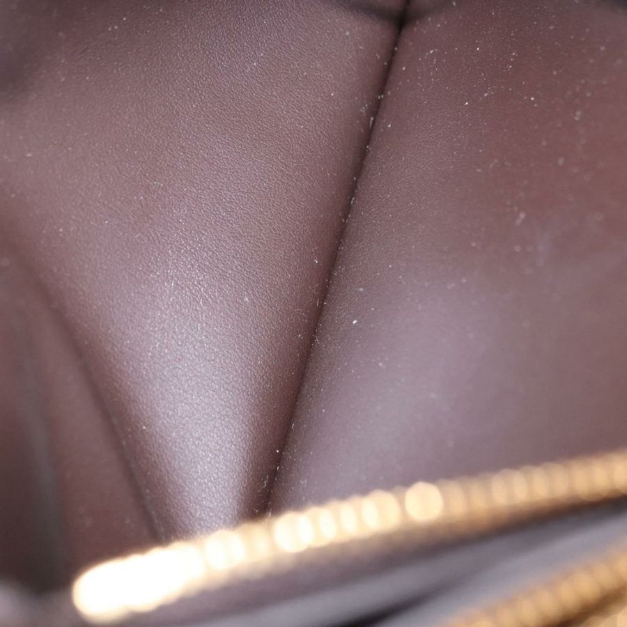 【日本直送】BOTTEGA VENETA MAXI INTRECCIATO 手拿包皮革深棕金色正品 ki6767M-9