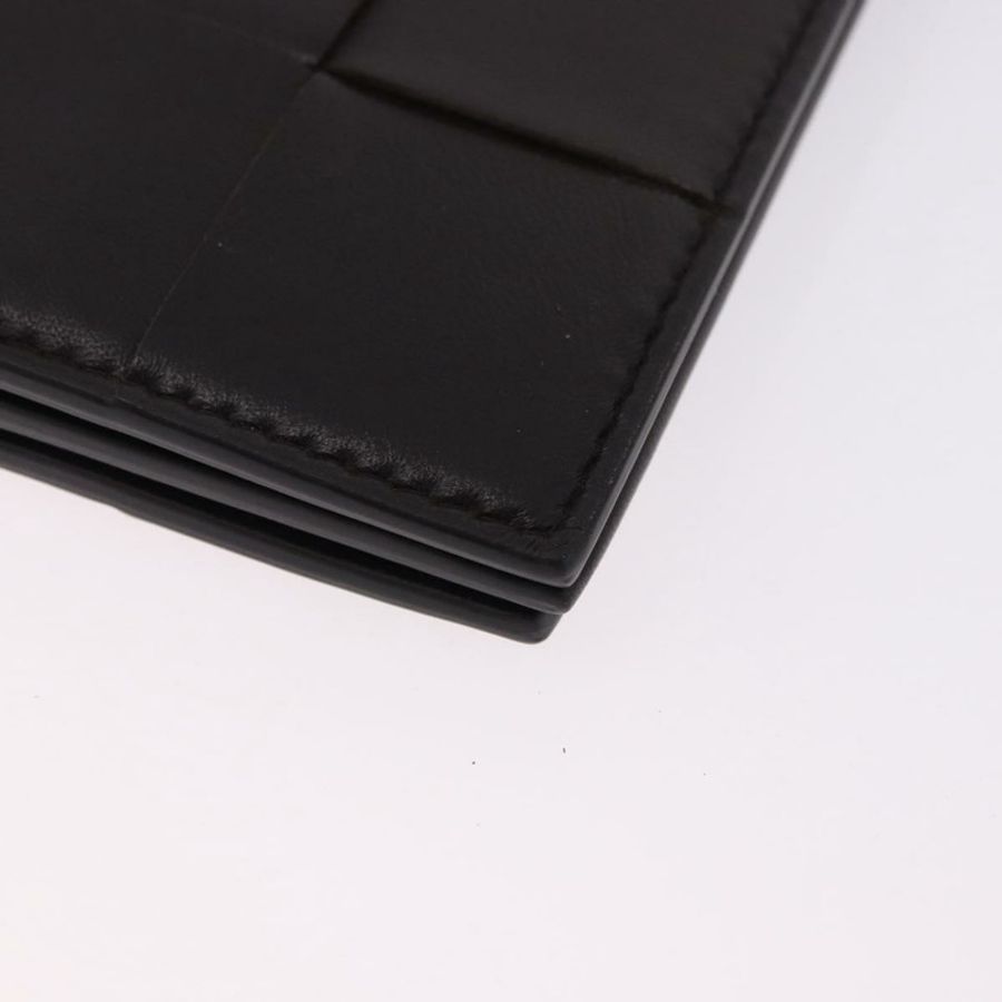 【日本直送】BOTTEGA VENETA MAXI INTRECCIATO 手拿包皮革深棕金色正品 ki6767M-14