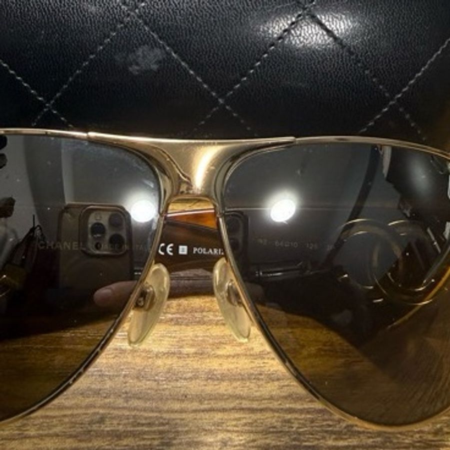 Chanel Glod Farame 4153太陽眼鏡-13