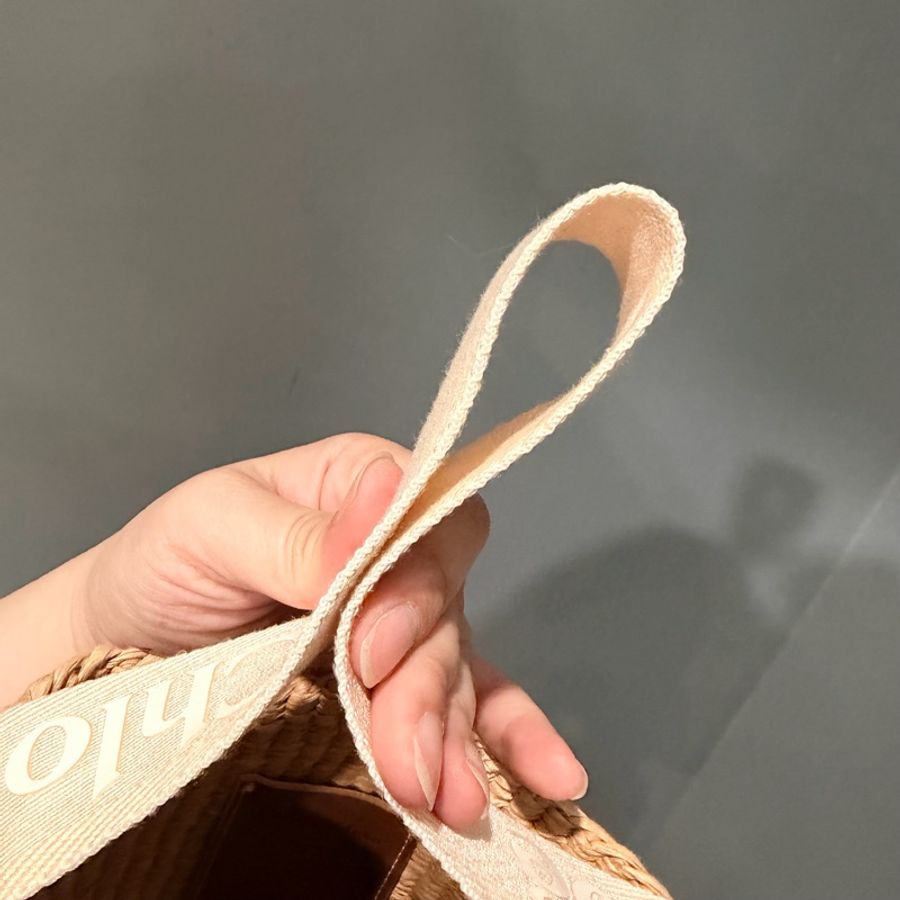 Chloe woody 草編包 水桶包 手提包-15