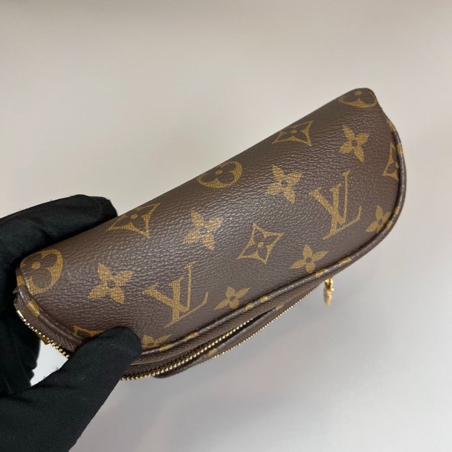 LV M82335/晶片款 老花Mini Bumbag 肩背包-6