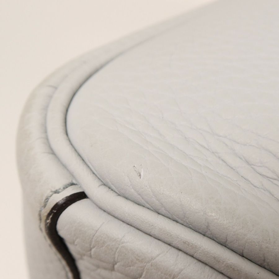 HERMES Clemence皮革Lindy 26手挽肩背兩用袋Bleu Brume-18