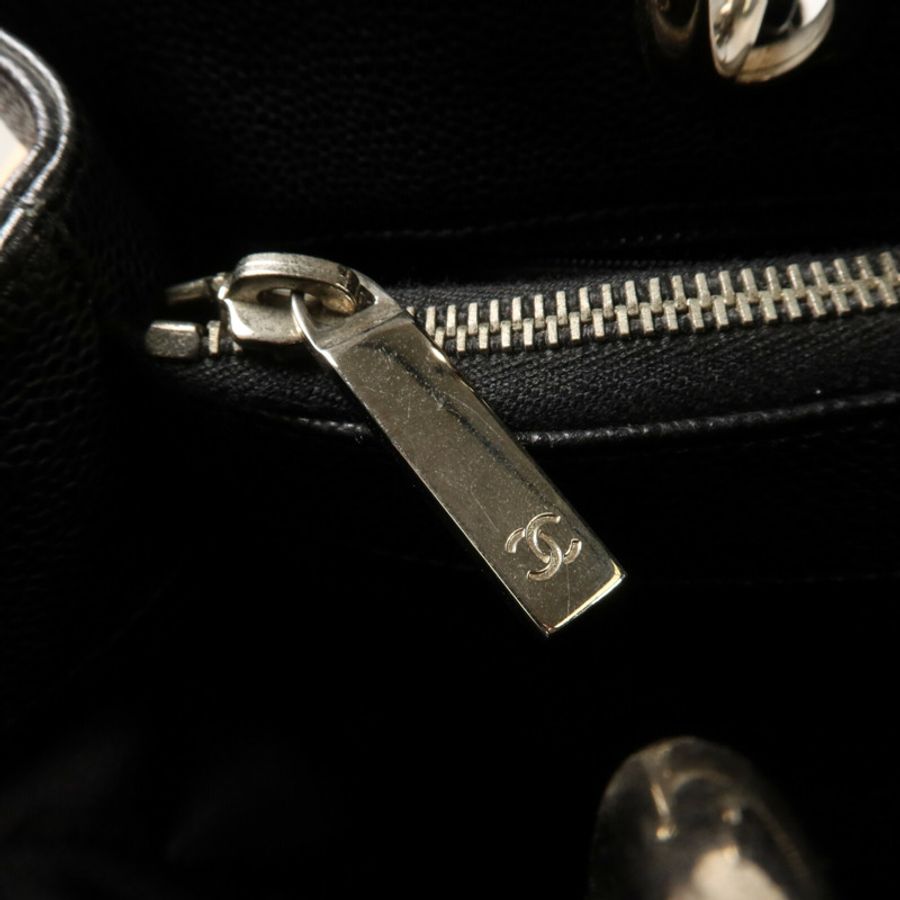 CHANEL 牛皮皮革GST Grand Shopping Tote Bag鏈帶肩背袋-8