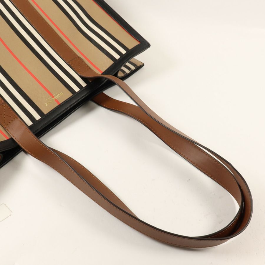 BURBERRY 塗層帆布Tote Bag手挽袋-7