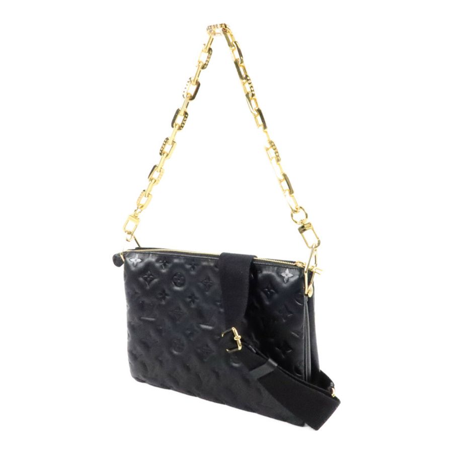LOUIS VUITTON Monogram Embossed Coussin PM手挽肩背兩用袋-2