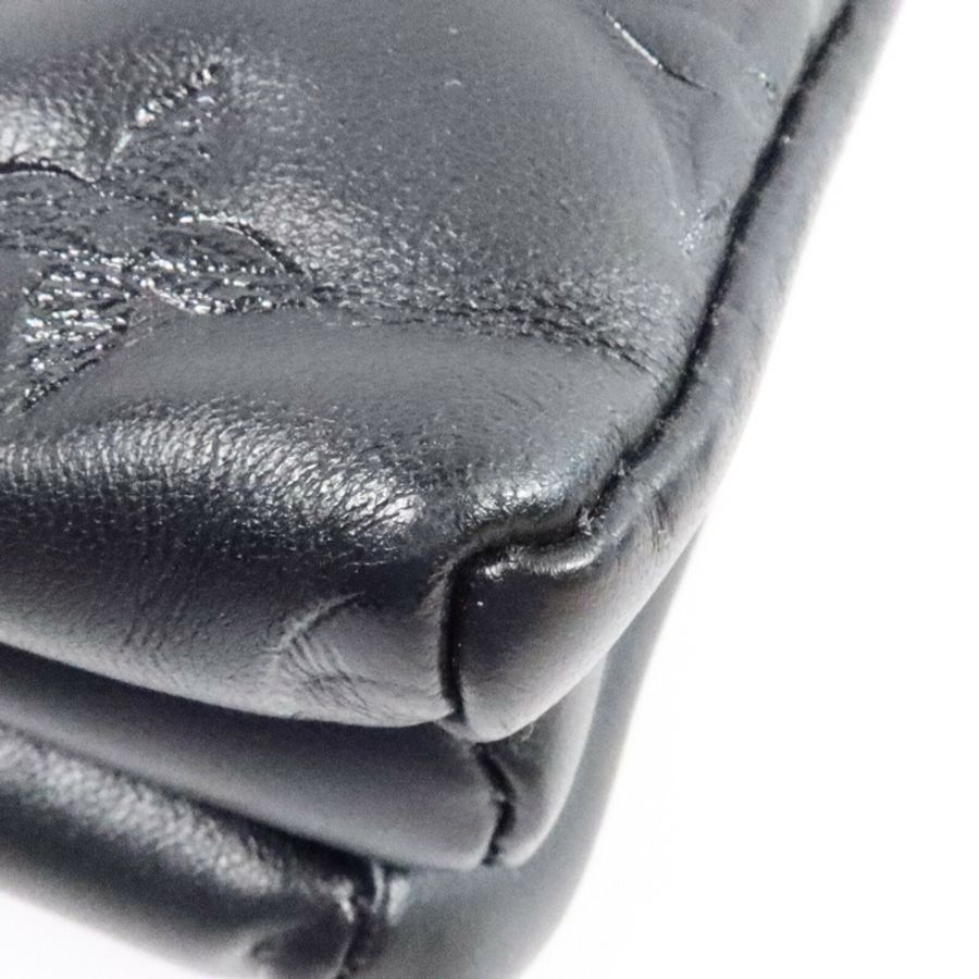 LOUIS VUITTON Monogram Embossed Coussin PM手挽肩背兩用袋-9