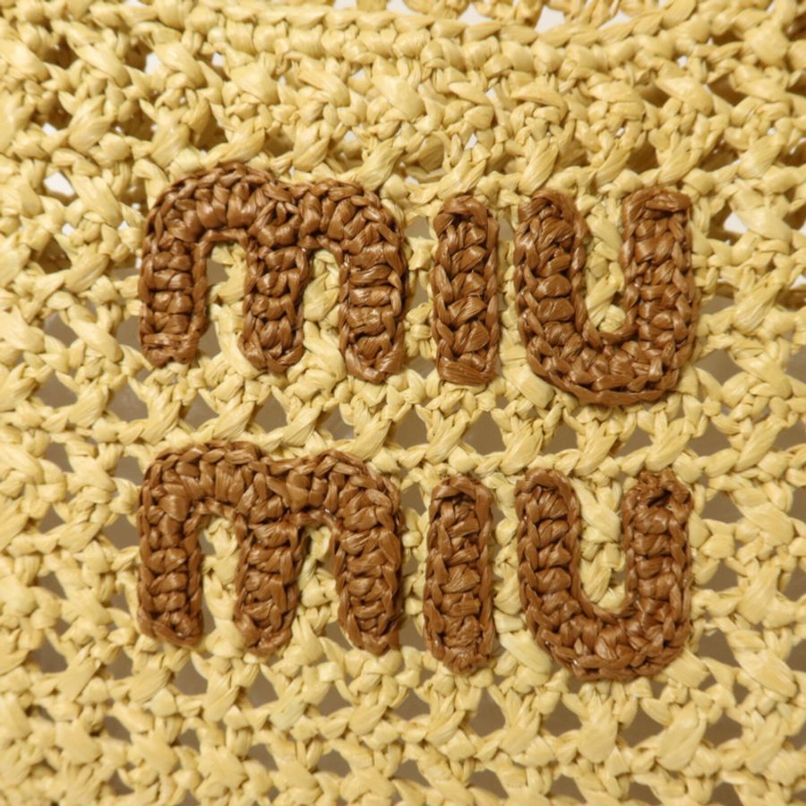 Miu Miu Raffia Woven Hobo手挽袋-5