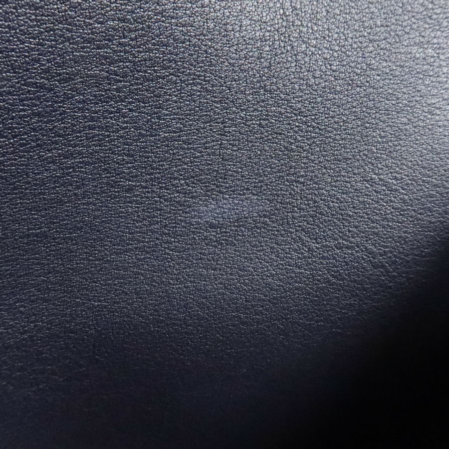 HERMES Clemence/Swift皮革Halzan 31手挽肩背兩用袋Bleu Nuit/Noir-13