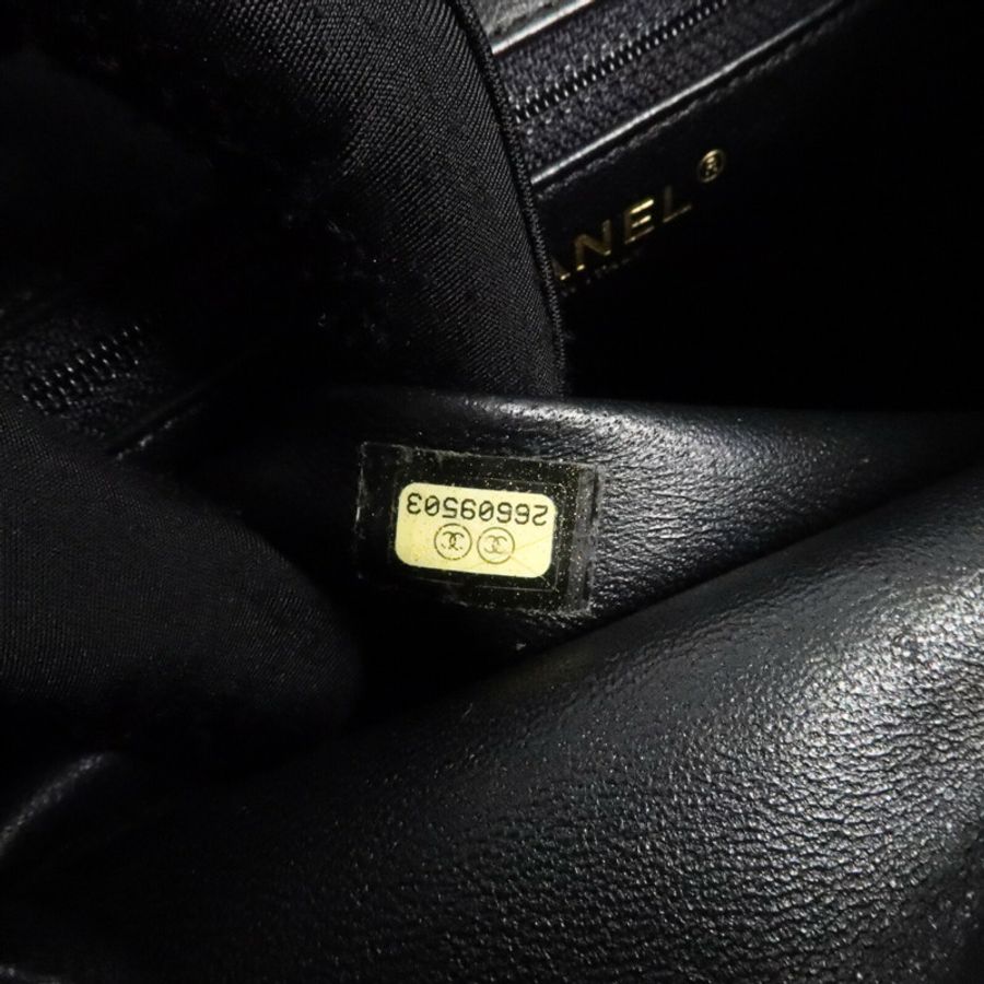 CHANEL 牛皮皮革Business Affinity Backpack鏈帶背包-7