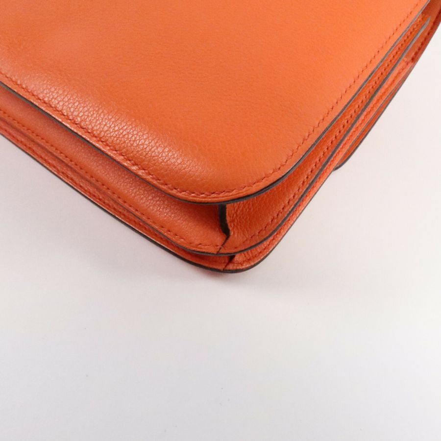HERMES Evercolor皮革Constance 24肩背袋-12