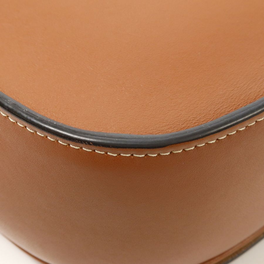 CELINE 牛皮皮革Folco Cuir Triomphe肩背袋-12