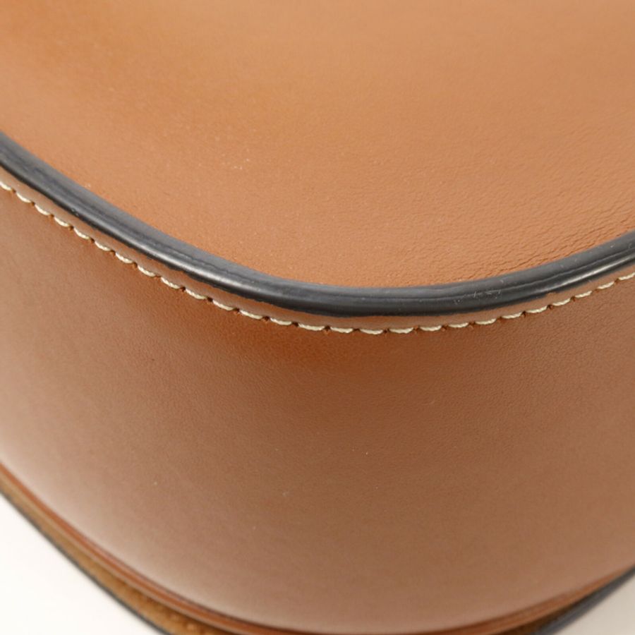 CELINE 牛皮皮革Folco Cuir Triomphe肩背袋-13