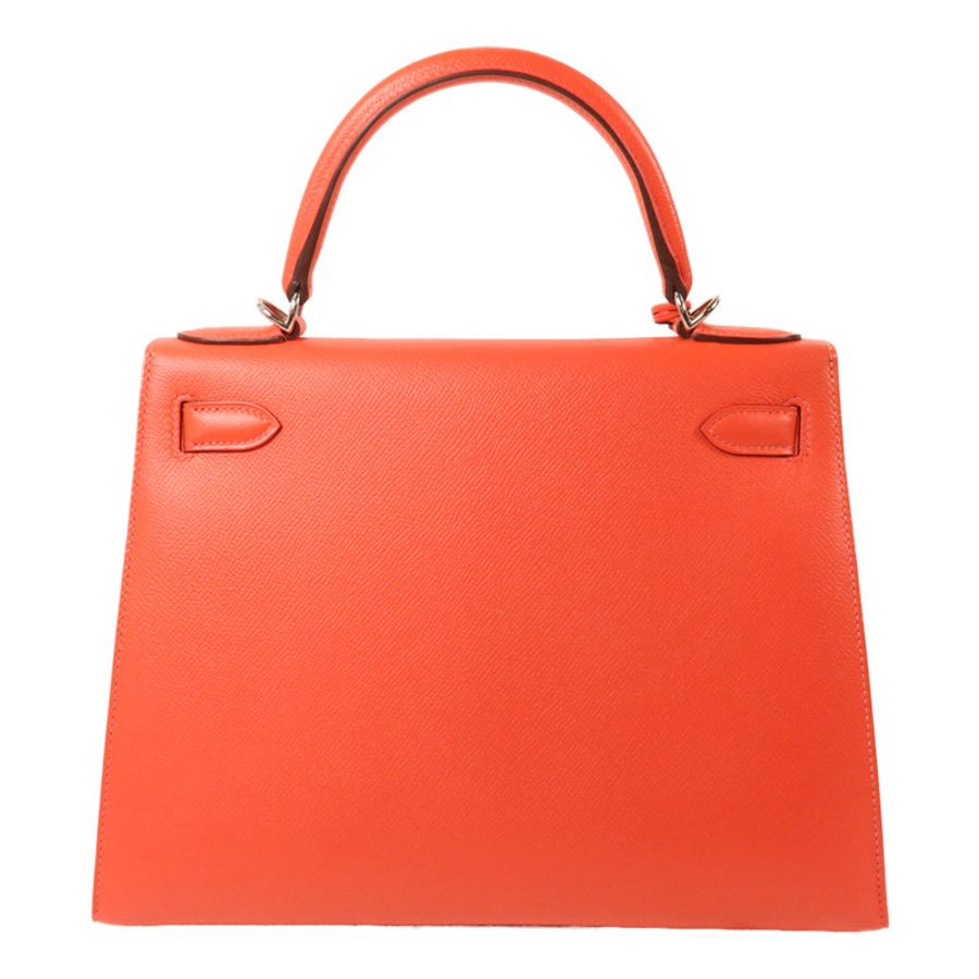 HERMES Epsom皮革Kelly 28手挽肩背兩用袋Rose Jaipur-1