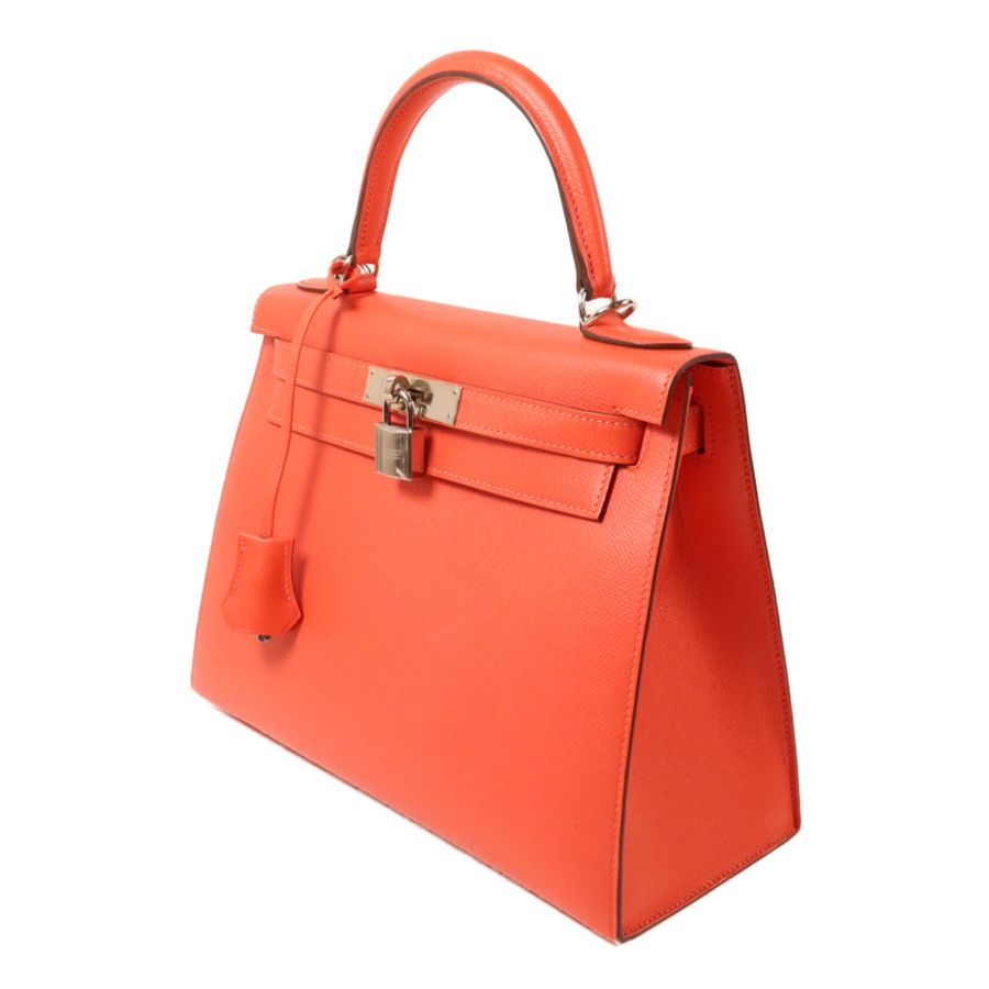 HERMES Epsom皮革Kelly 28手挽肩背兩用袋Rose Jaipur-2