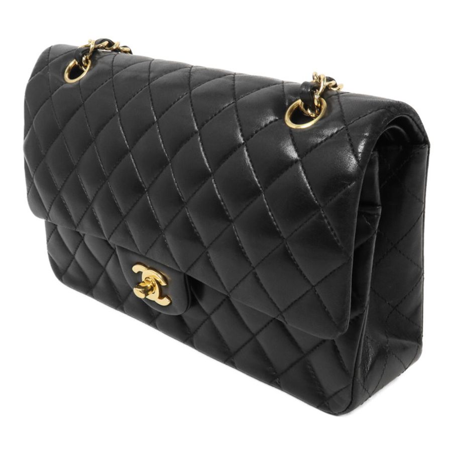 CHANEL 羊皮皮革Classic 25鏈帶肩背袋-2