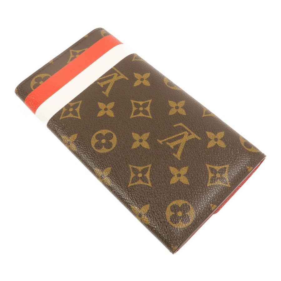 LOUIS VUITTON Monogram Groom Portefeuille Sarah長錢包-5