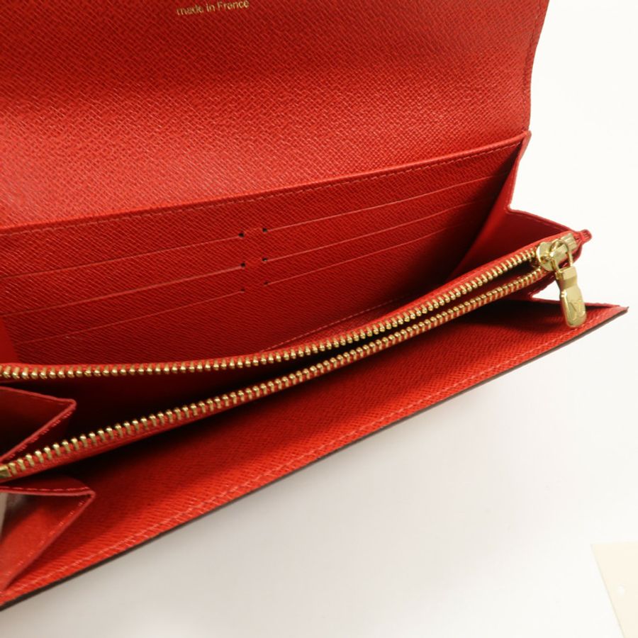 LOUIS VUITTON Monogram Groom Portefeuille Sarah長錢包-6