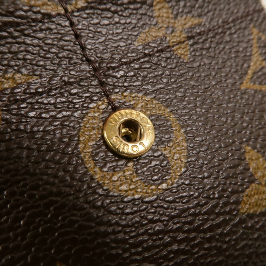 LOUIS VUITTON Monogram Groom Portefeuille Sarah長錢包-14