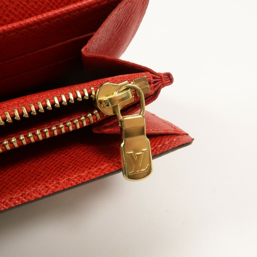 LOUIS VUITTON Monogram Groom Portefeuille Sarah長錢包-16