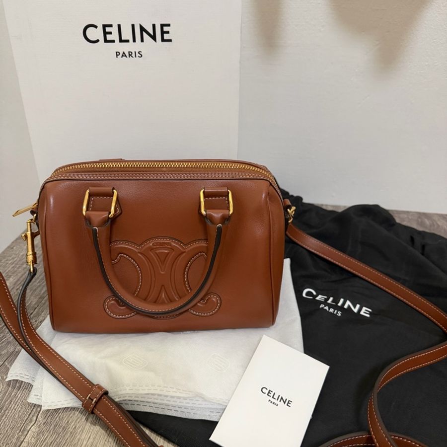 CELINE Triomphe 波士頓包 (二手)-2
