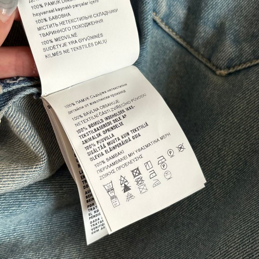 38號 ::Prada:: 經典三角牌 水洗丹寧牛仔連身短褲 連身褲 連衣褲 2022 Medium Wash Denim Button Up Romper-27