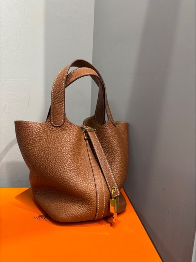 Hermes Picotin Lock 18 Gold TC 金棕金扣 |Classic Trend CT精品|台北東區實體-1