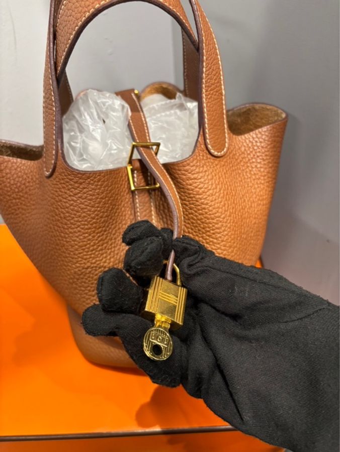 Hermes Picotin Lock 18 Gold TC 金棕金扣 |Classic Trend CT精品|台北東區實體-2