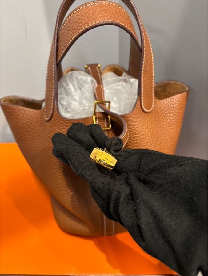 Hermes Picotin Lock 18 Gold TC 金棕金扣 |Classic Trend CT精品|台北東區實體-3