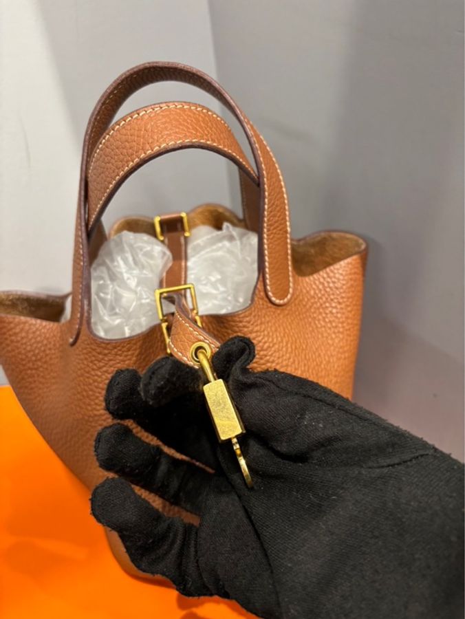 Hermes Picotin Lock 18 Gold TC 金棕金扣 |Classic Trend CT精品|台北東區實體-5