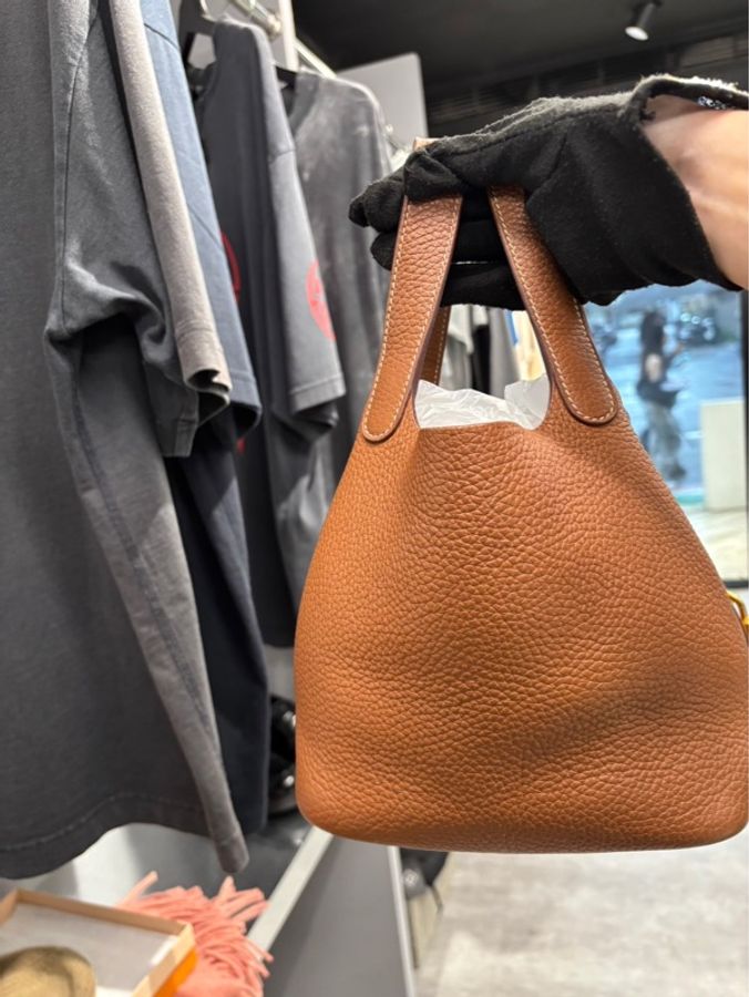 Hermes Picotin Lock 18 Gold TC 金棕金扣 |Classic Trend CT精品|台北東區實體-7