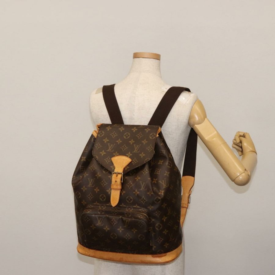 【日本直送】路易威登 Monogram Montsouris GM 背包 M51135 LV 正品 145916-25