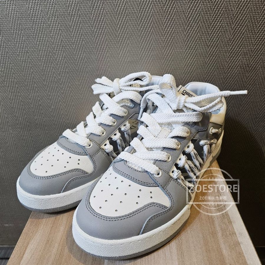 Dior First Sneaker 灰白配色鏤空運動休閒鞋-2