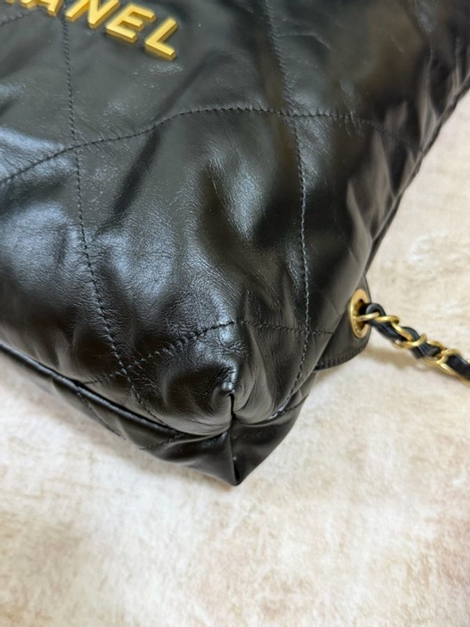 22Bag 後背包黑金小號-18