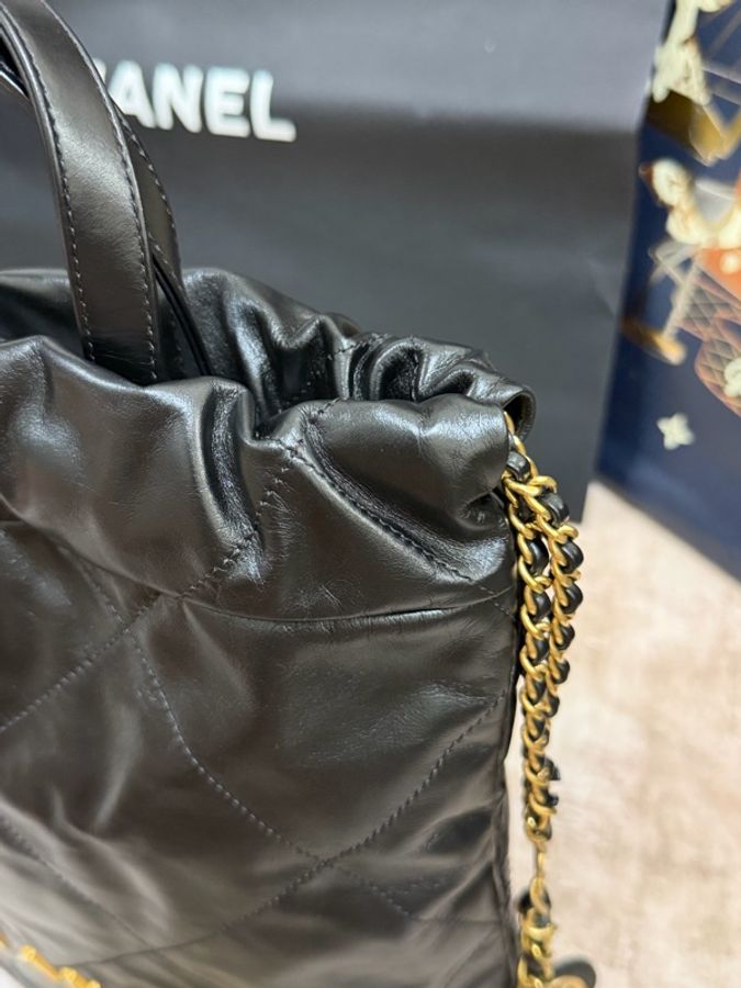 22Bag 後背包黑金小號-13