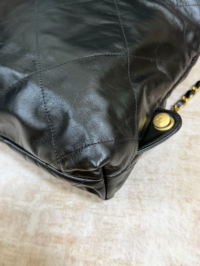 22Bag 後背包黑金小號-16