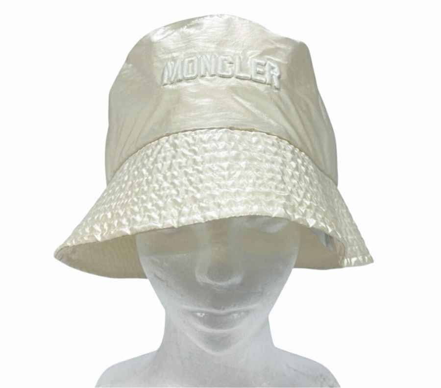 MONCLER珍珠白漁夫帽-6