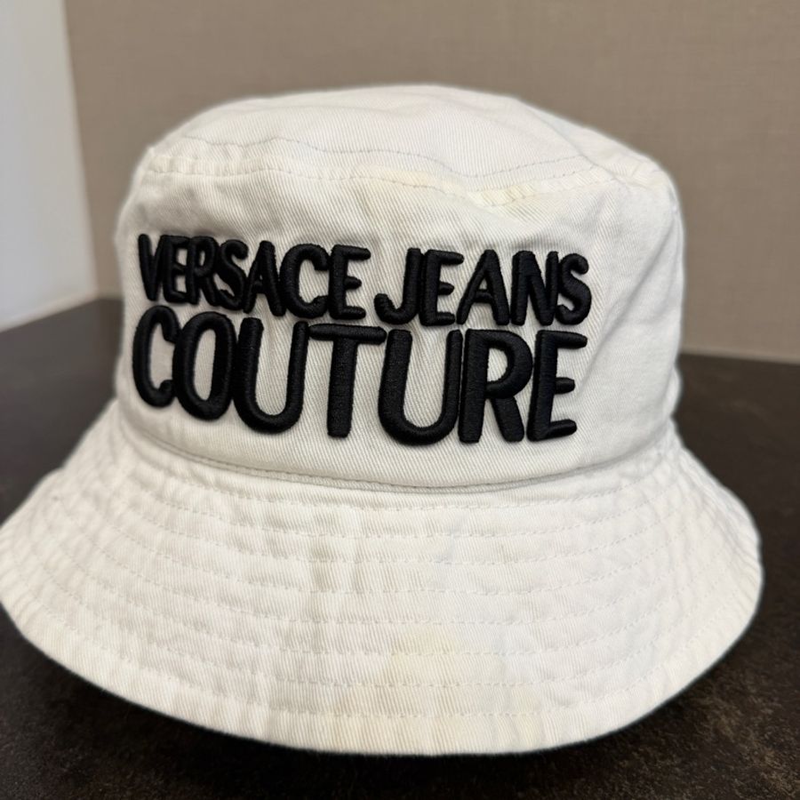 VERSACE JEANS COUTURE 白色漁夫帽-0