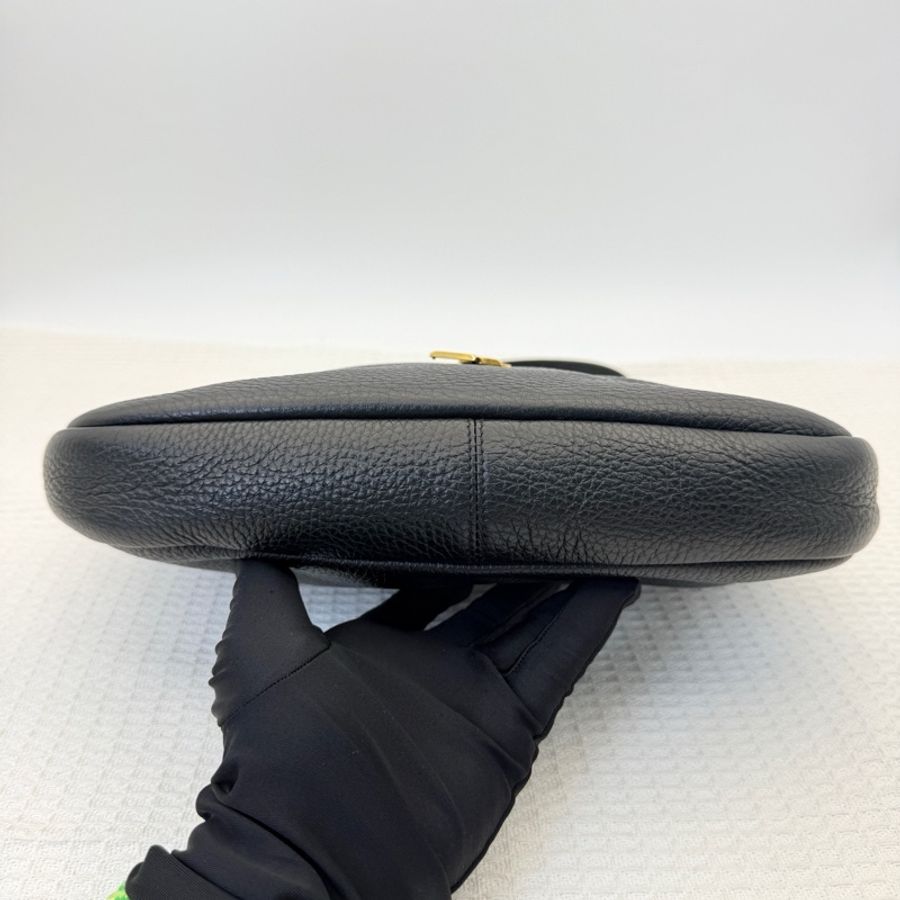 聖羅蘭/Saint laurent 黑金機場包 尺寸：30*21*4-4