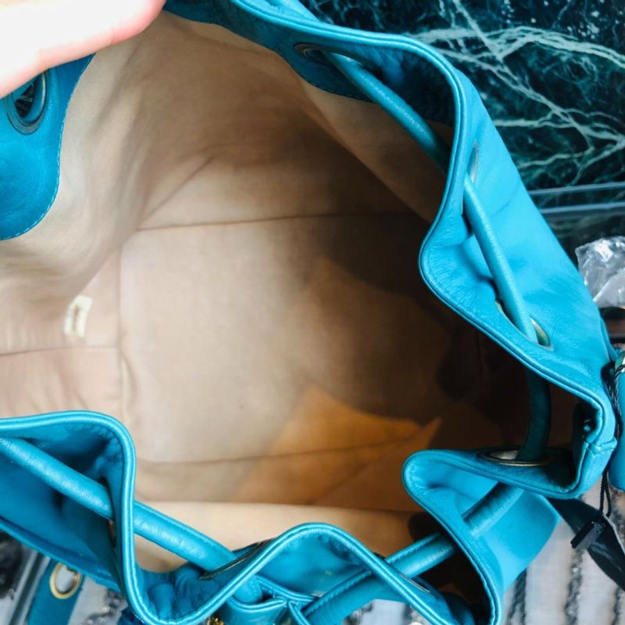 Chanel香奈兒金球水桶鏈條包-4