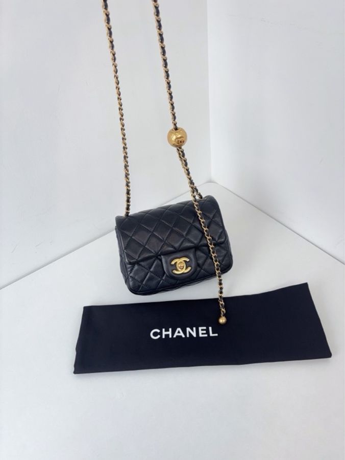 💎Chanel香奈兒｜黑金金球CF方胖子｜98新30開-4