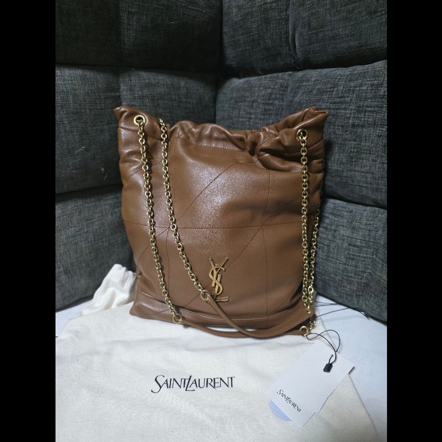 [全新] Saint Laurent YSL Jamie hobo 棕色 未使用品-0