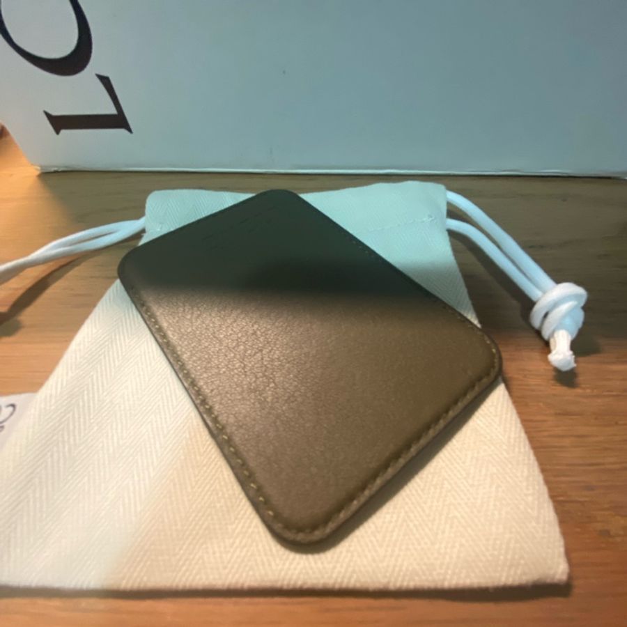 Loewe Puzzle Magnetic Leather Cardholder-10