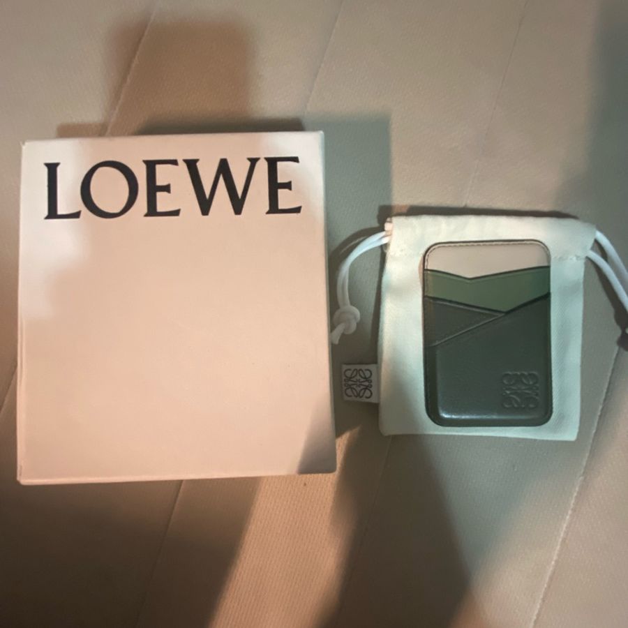 Loewe Puzzle Magnetic Leather Cardholder-16