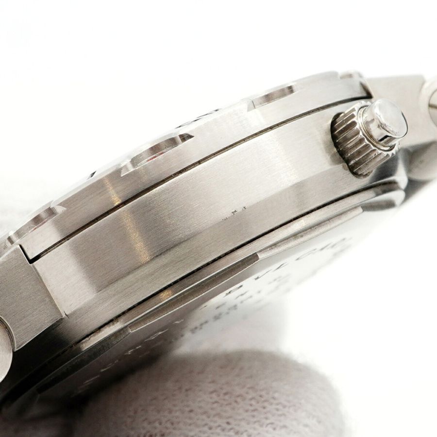 寶格麗 Diagono Scuba GMT SD38SGMT 黑色錶盤男士腕錶-6