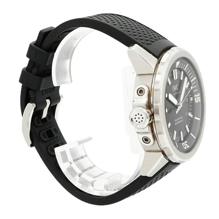 IWC 沙夫豪森海洋時計 IW329002 黑色錶盤男士手錶-2